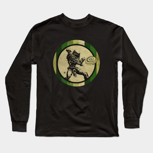 Ultimate Frisbee Predator Long Sleeve T-Shirt by CTShirts